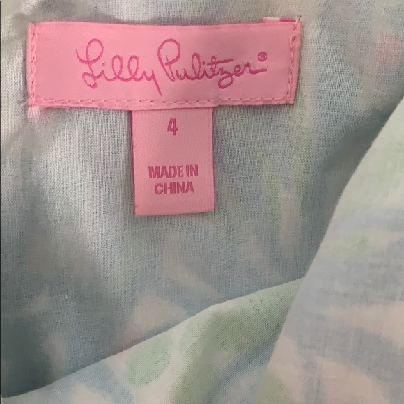 Lilly Pulitzer Janice Dress in High Beam Fits 0 - Picture 3 of 7